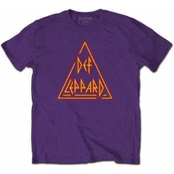 Merch Def Leppard: Tričko Classic Triangle Logo Def Leppard XXL