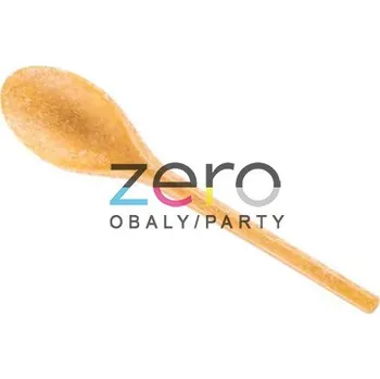 Jednorázové nádobí Lžička dezertní WPC 125 mm - přírodní