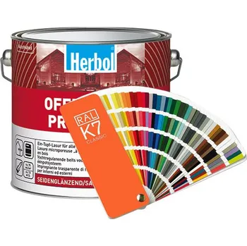 barva a nátěr na dřevo Lazura na dřevo HERBOL Offenporig Pro-Decor - Tónovaný odstín 2,5L