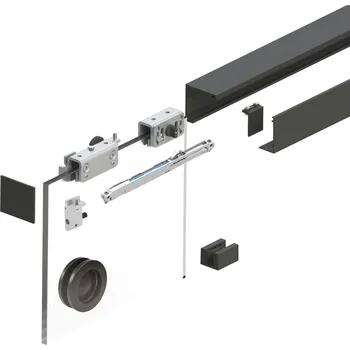 Nábytkové kování Helm GT-L 50 sada kování 2000 mm černá