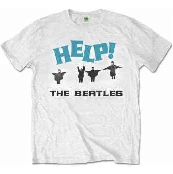 Pánské oblečení Merch The Beatles: Tričko Help! Snow S