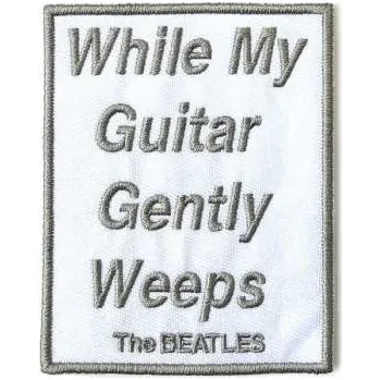 Nášivka Merch The Beatles: Nášivka While My Guitar Gently Weeps