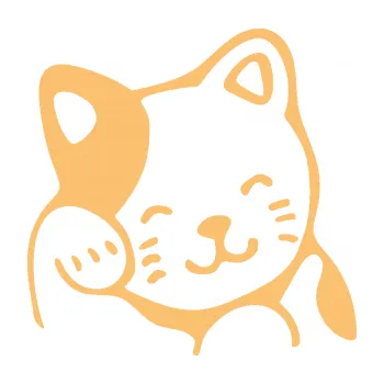 Samolepící dekorace Kočka 024 levá (08 - béžová) SAMOLEPKA NA AUTO, NÁLEPKA, FÓLIE, POLEP, TUNING, VLASTNÍ TEXT, TISK, AUTOSAMOLEPKY.cz, POLEPY, OBRÁZEK, LOGO, 3D STICKERS