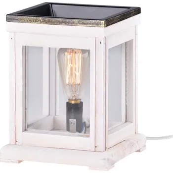 Aroma lampa Candle Warmers elektrická aromalampa Edison Bulb Weathered Wood
