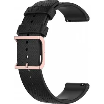 Řemínek na hodinky BSTRAP | BStrap Silicone Rain reminek na Samsung Galaxy Watch 3 41mm, black (SSG014C01)