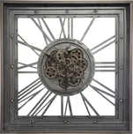 Atmosphera Nástěnné hodiny MECA, kovové, 80 x 80 cm