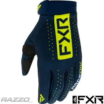 Moto oblečení MX rukavice FXR Reflex MX Glove Midnight HiVis 2022 10 - L