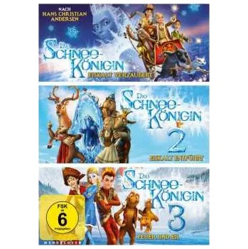 Zahraniční hudba 3DVD Various: Die Schneekönigin 1-3 2017