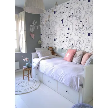 Tapeta Coloray Fototapeta Malé město jako ze snů Samolepící Fototapeta Vliesová 250 x 250 cm coloraydecor-f-ss-223249357