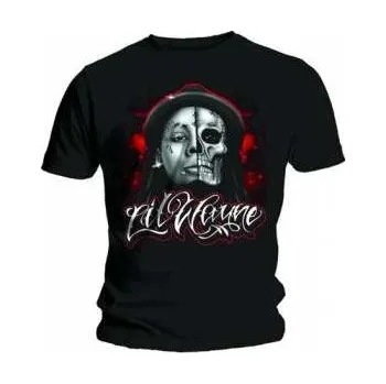 Pánské oblečení Merch Lil Wayne: Tričko Skull Sketch XXL