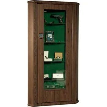 Trezor METALK Luxusní prosklená rohová skříň Principe