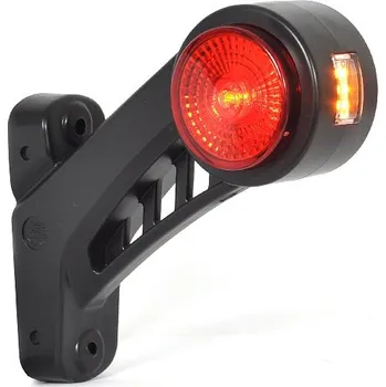 Přívěs k motorovému vozidlu Svítilna doplňková obrysová LED WAS W77.2 RF/577 BCP, 12-24V, pravá