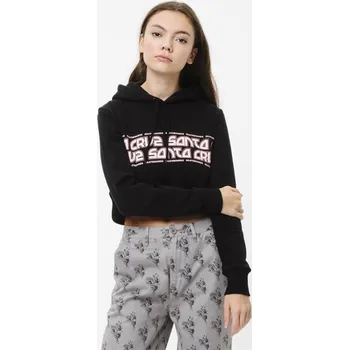 Pánská móda SANTA CRUZ mikina - Techno Hood Black (BLACK)