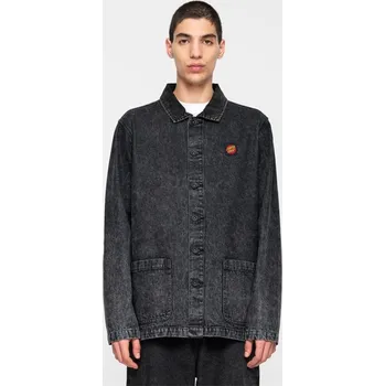 Pánské oblečení SANTA CRUZ bunda - Unite Jacket Acid Wash Black Denim (ACID WASH BLACK DENI)