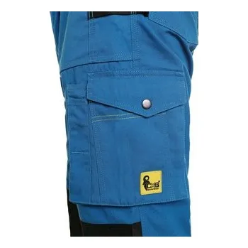 pracovní kraťasy Zahradníky CXS STRETCH, pánské, středně modré-černé, vel. 52