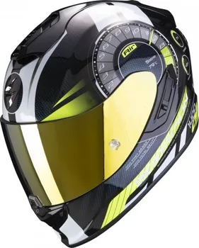 Helma na motorku Scorpion Exo-1400 Air Torque neonově žlutá XS