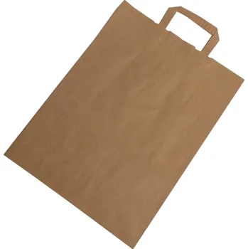 Dárková taška Taška papírová hnědá 31x14x42