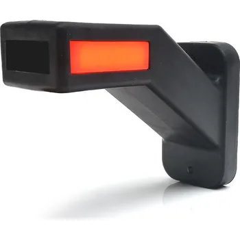 Přívěs k motorovému vozidlu Svítilna doplňková obrysová LED WAS W168.5/1174, 12-24V, levá, neon ef.