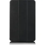 2v1 Smart flip cover + zadní plastový ochranný kryt pro Samsung Galaxy Tab A7 Lite (SM-T220) - černý