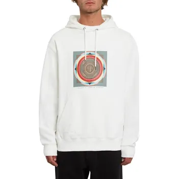 Pánské oblečení VOLCOM mikina - Thomas Hooper Fa Po White (WHT)