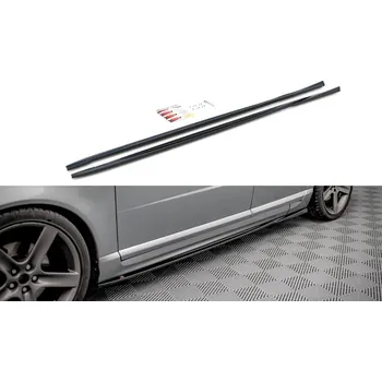 Auto-moto Prahové lišty Volvo V70 Mk3 černý lesklý plast