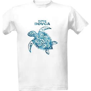 Tričko s potiskem Super dovča pánské