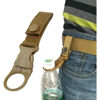 Láhev Jednoduchý a vychytaný nosič na PET láhev - hnědá - khaki