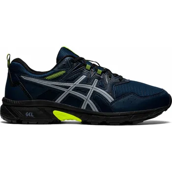 Asics Gel-Venture 8 AWL tmavě modrá/stříbrná/žlutá 46,5 Pánská běžecká obuv Asics Gel-Venture 8 AWL tmavě modrá/stříbrná/žlutá 46,5