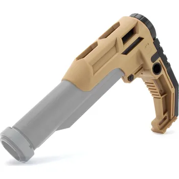 Sportovní střelba SLONG Airsoft Pažba "Ngel of Death" pro M4 - TAN