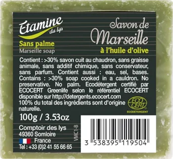 Mýdlo Etamine du Lys Marseillské tuhé mýdlo 100 g
