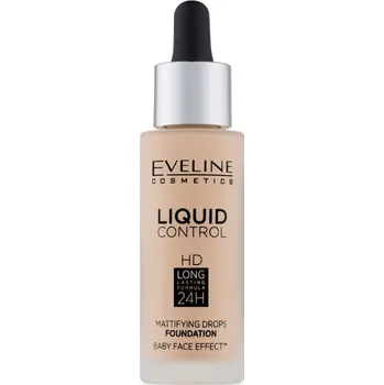 Přípravek na tvář Eveline Cosmetics Liquid Control HD tekutý make-up 32 ml