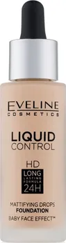Make-up EVELINE COSMETICS Liquid Control HD tekutý make-up 32 ml 40 Warm Beige