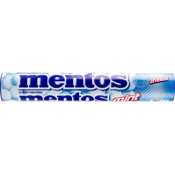 Čokoládová tyčinka Mentos Mint Roll 296 g