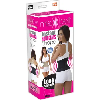 Podvazkový pás Miss Belt - zeštíhlují pás - L-XL Velikost: L/XL