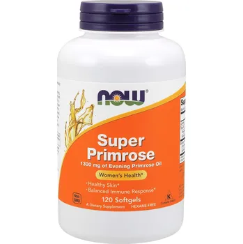 Now Foods Super Primrose 1300 mg, 120 cps.