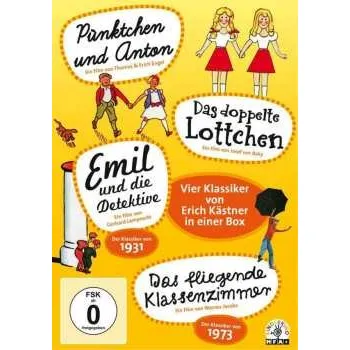Zahraniční hudba 4DVD Various: Erich Kästner Box - Die Vier Großen Klassiker 2017