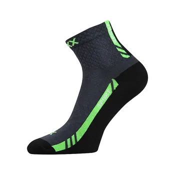 Pánská móda PIUS sportovní ponožky VoXX - balení 3 páry 26-28 (39-42) tmavě šedá