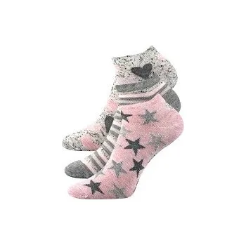 PIKI dámské ponožky Boma Mix 46 - balení 3 páry 26-28 (39-42) mix