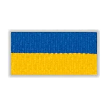 Stuha Stuha s karabinou V8MZ - modrá žlutá úzká