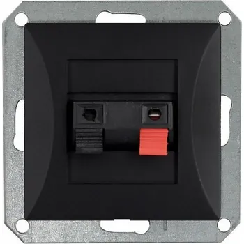 Elektrická zásuvka Timex Zásuvka Opus Style 1xAUDIO černá