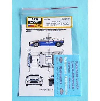 autíčko 1/24 Lancia 037 Rally C.Brava 1985 Rothmans mis.l.