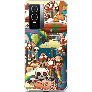 Pouzdro na mobilní telefon Kryt Vivo Y76 5G silikon Caram Law 2 (obal neboli pouzdro na Vivo Y76 5G)