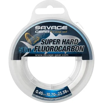 Vlasec Savage Gear Super Hard Fluorocarbon Clear 0,60mm 18,90kg 50m