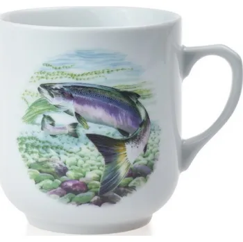 Český porcelán, Dubí Porcelánový hrnek pro rybáře dekor č. 5 - 300 ml