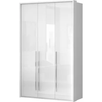 Šatní skříň Třídveřová skříň Tiana-bílá - P3/PN základní