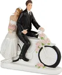 Folat Svatební figurky na dort na kole