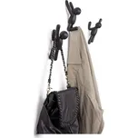 Háček Umbra BUDDY SET/3ks černý