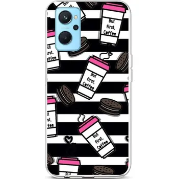 Pouzdro na mobilní telefon Kryt Realme 9i silikon Kafíčka (obal neboli pouzdro na Realme 9i)