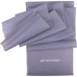 Gumový expandér Sportago Band Medium 120 cm, šedý