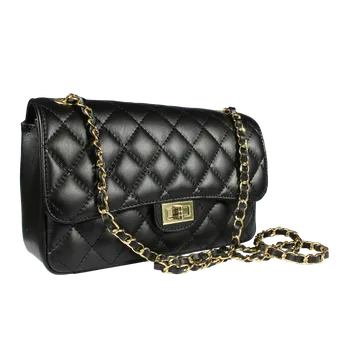 Kabelka NovaKabelka.cz Kožená italská kabelka Eliana Nera